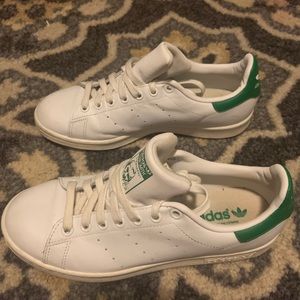 Stan Smith green and white adidas